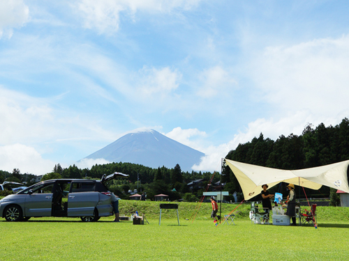 静岡県東部伊豆のキャンプ場